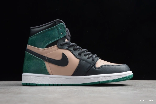 Kick Theory 1 Anthracite Green Jordan Bio AH7389-203 High Retro Beige Mystic Air 0731